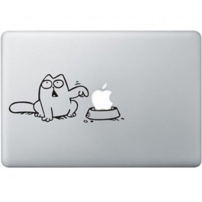 Simon's Cat (3) MacBook Sticker